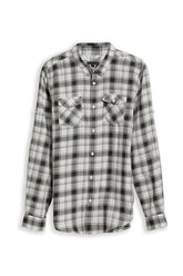 Allen Solly Boys White Check Casual Shirt