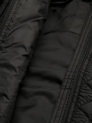 Allen Solly Boys Black Textured Jacket