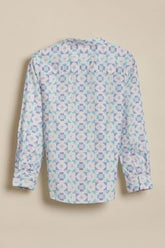 Boys Multicolor Print Casual Shirt