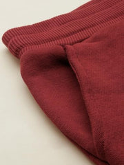 Allen Solly Boy's Regular Track Pants (ABPTERGF448350_Maroon