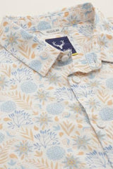Allen Solly Boys Multicolor Print Casual Shirt Multicolour