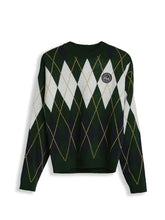 Allen Solly Boys Green Print Sweater