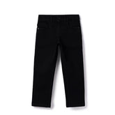 United Colors of Benetton Solid Straight Fit Jeans (Size: 1-2 Years)-25A4AWMBB204I100 Black