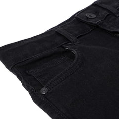 United Colors of Benetton Solid Straight Fit Jeans (Size: 1-2 Years)-25A4AWMBB204I100 Black