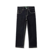 United Colors of Benetton Solid Straight Fit Jeans (Size: 10-11 Years)-25A4AWMBB160I901 Blue