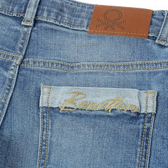 United Colors of Benetton Baby-Boy's Straight Jeans (25A4DENCB556I901_Blue