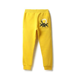 United Colors of Benetton Baby-Boy's Regular Track Pants (25A3J68C105RG3N7_Yellow