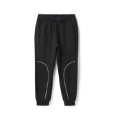 United Colors of Benetton Solid Regular Fit Piping Detail Trackpants