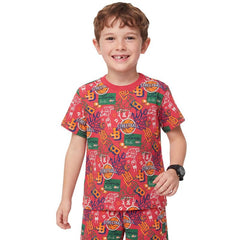 United Colors of Benetton Regular Fit Round Neck Graphic Print T-Shirt