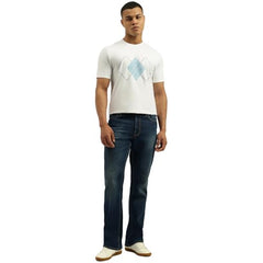 United Colors of Benetton Men's Graphic Print Relaxed Fit Tshirt (25A3E99J3303I101_White