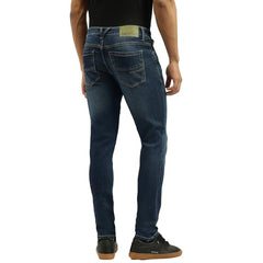 United Colors of Benetton Solid Tapered Fit Jeans (Size: 30)-25A4MBOO5042I901 Blue