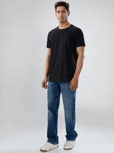 Men Spykar Blue Solid Regular Fit Mid Rise Jeans