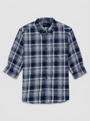 Spykar Blue Regular Fit Shirt for Men