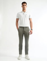 Arrow Sports Men's Slim Casual Pants (ASAKTR2404_Navy