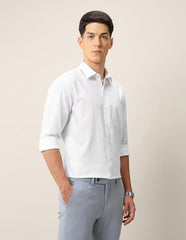 Arrow Men's Liberty Classic Fit Ceremony Shirt (ARAKSH0449_White_39)