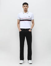 U.S. Polo Assn. Denim Co. Men's Harold Slim Straight Fit Black Jeans (UDJEN1906_Black_30)