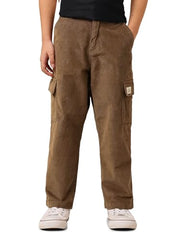 U.S. Polo Assn. Kids Boy's Relaxed Casual Pants (UKTRO0238_Khaki