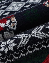 U.S. Polo Assn. Kids Boy's Acrylic Crew Neck Pullover Sweater (UKSWE0167_Dark Red