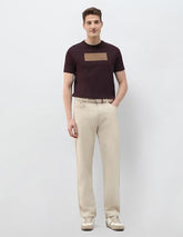 U.S. Polo Assn. Denim Co. Men's Black & Gold Brand Embossed Slim Fit T-Shirt