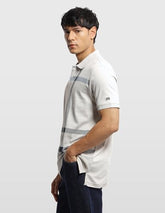 Arrow Sport Men's Horizontal Striped Regular Fit Polo Shirt