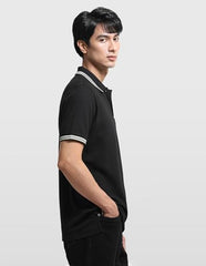 Arrow Sport Men's Textured Regular Fit Polo Shirt