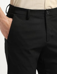 Arrow Newyork Men's Hudson Tailored Regular Fit All Day Trousers