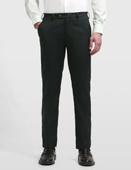 Arrow Men's Regular Fit Textured Trousers