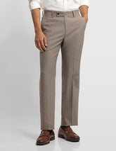 Arrow Men's Dobby Hudson Regular Fit Trousers