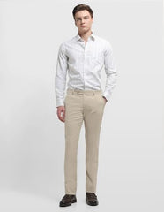 Arrow Men's Dobby Hudson Tailored Fit Trousers