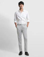Arrow Men's Dobby Hudson Tailored Fit Trousers