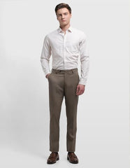 Arrow Men's Dobby Hudson Tailored Fit Trousers