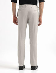 Arrow Men's Regular Fit Textured Trousers