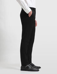 Arrow Men's Textured Jackson Super Slim Fit Trousers