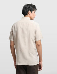 Arrow Sport Men's Sage & Sun Solid Regular Fit Shirt