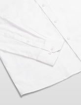 Arrow men's slim fit textured formal shirt, shown in a close-up of the collar and fabric details.