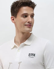 U.S. Polo Assn. Denim Co. Men's Brand Printed Summer House Polo Shirt