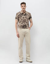 U.S. Polo Assn. Denim Co. Men's Floral Printed Summer House Polo Shirt