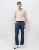 U.S. Polo Assn. Denim Co. Men's Mid Rise Harold Slim Straight Fit Jeans