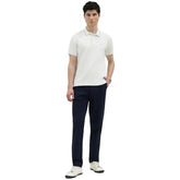 United Colors of Benetton Relaxed Fit Polo Neck Solid T-Shirt (Size : 3XL) - 26P3ZSCJ3048I101 White