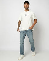 Men's Logo Print Relaxed Crew Neck T-Shirt