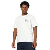 Mens Regular Nautical Relaxed Fit T-Shirts, Off White, L