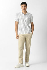 Van Heusen Men's Regular T-Shirt (VHKWWRGFD02770_White