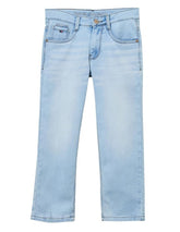 RUFF Boys Light Blue Washed Denim Jeans | Full Length | Casual Wear