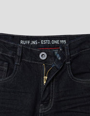 RUFF Boys Dark Blue Denim Jeans | Full Length | Casual Wear