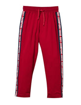 RUFF Maroon Red Knitted Straight Fit Fashion Jogger Pants | Full Length | Casual Wear