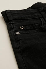 Allen Solly Boys Black Regular Fit Jeans