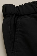 Boys Black Solid Trousers