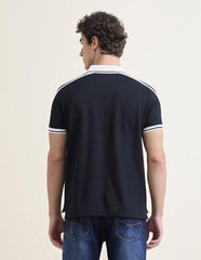 U.S.Polo Association Men's Solid Slim Fit Polo Shirt
