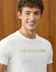 U.S.Polo Association Men's Solid Slim Fit T-Shirt