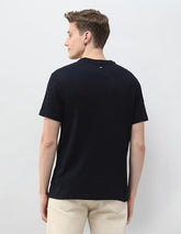 U.S. Polo Assn. Denim Co. Men's Motel On The Coast Muscle Fit T-Shirt (UDTSH4027_Navy_L)